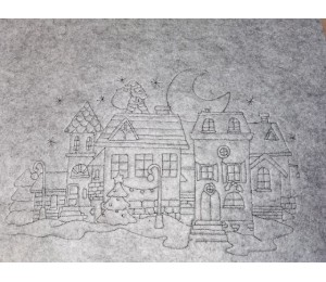 Stickdatei - Weihnachtsabend 1